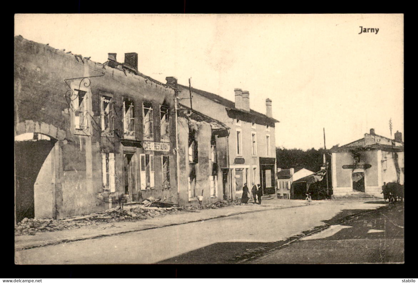 54 - JARNY - LE CENTRE - FELDPOSTKARTE - GUERRE 14/18 - Jarny