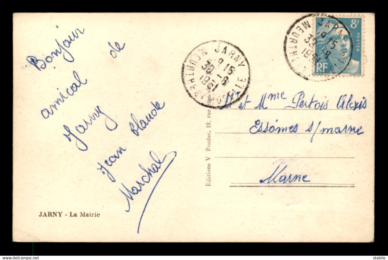 54 - JARNY - LA MAIRIE - Jarny