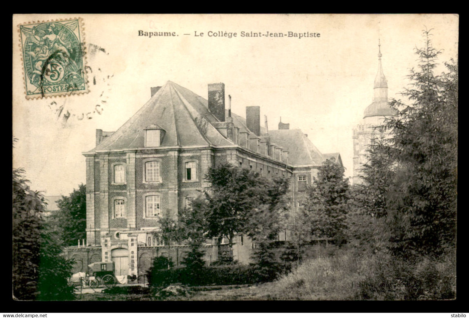 62 - BAPAUME - LE COLLEGE ST-JEAN-BAPTISTE - Bapaume