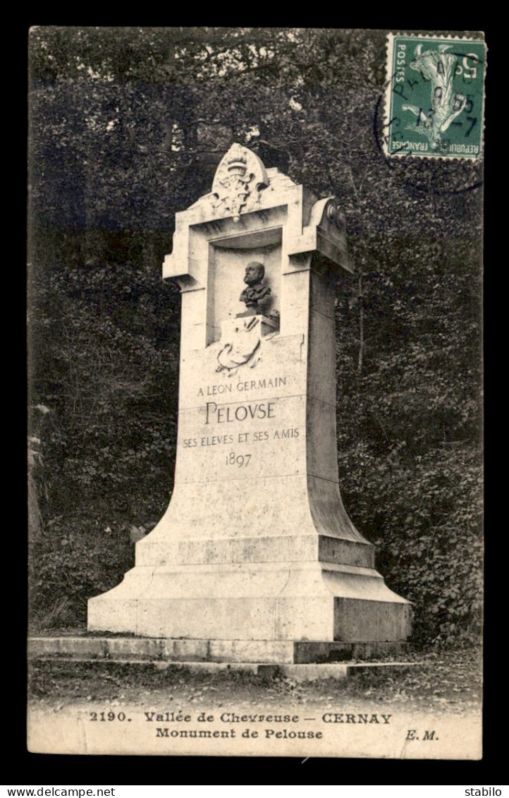 78 - CERNAY - MONUMENT A LEON-GERMAIN PELOUSE - VOIR ETAT - Cernay-la-Ville