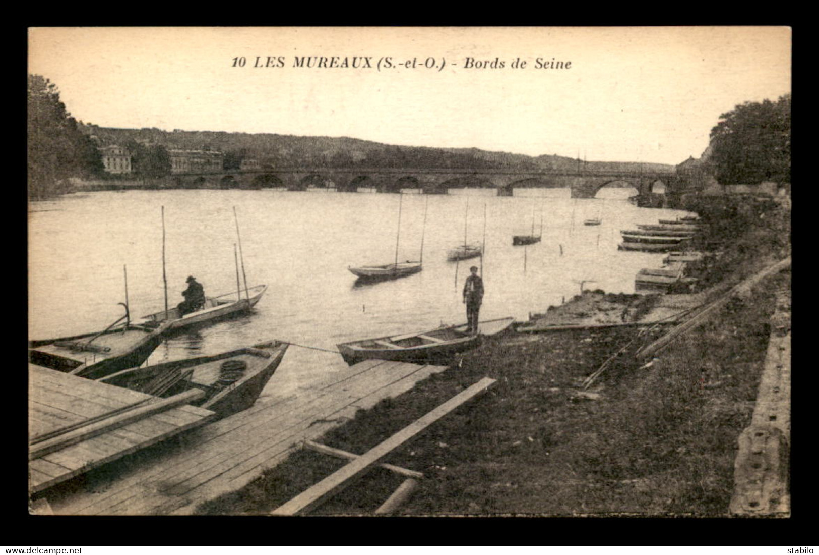 78 - LES MUREAUX - BORDS DE SEINE - LES BARQUES - Les Mureaux