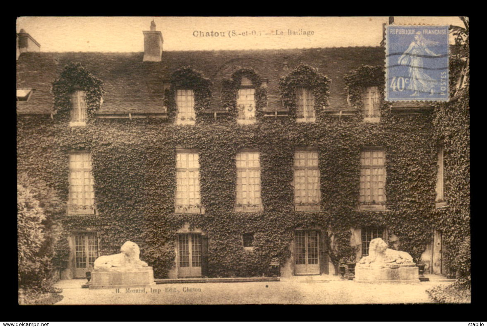 78 - CHATOU - LE BAILLAGE - Chatou