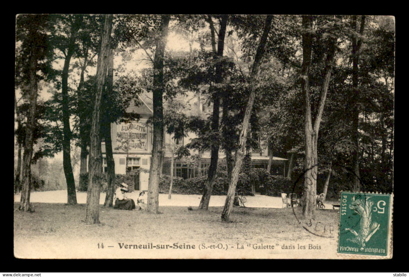 78 - VERNEUIL-SUR-SEINE - LA GALETTE DANS LES BOIS - Verneuil Sur Seine