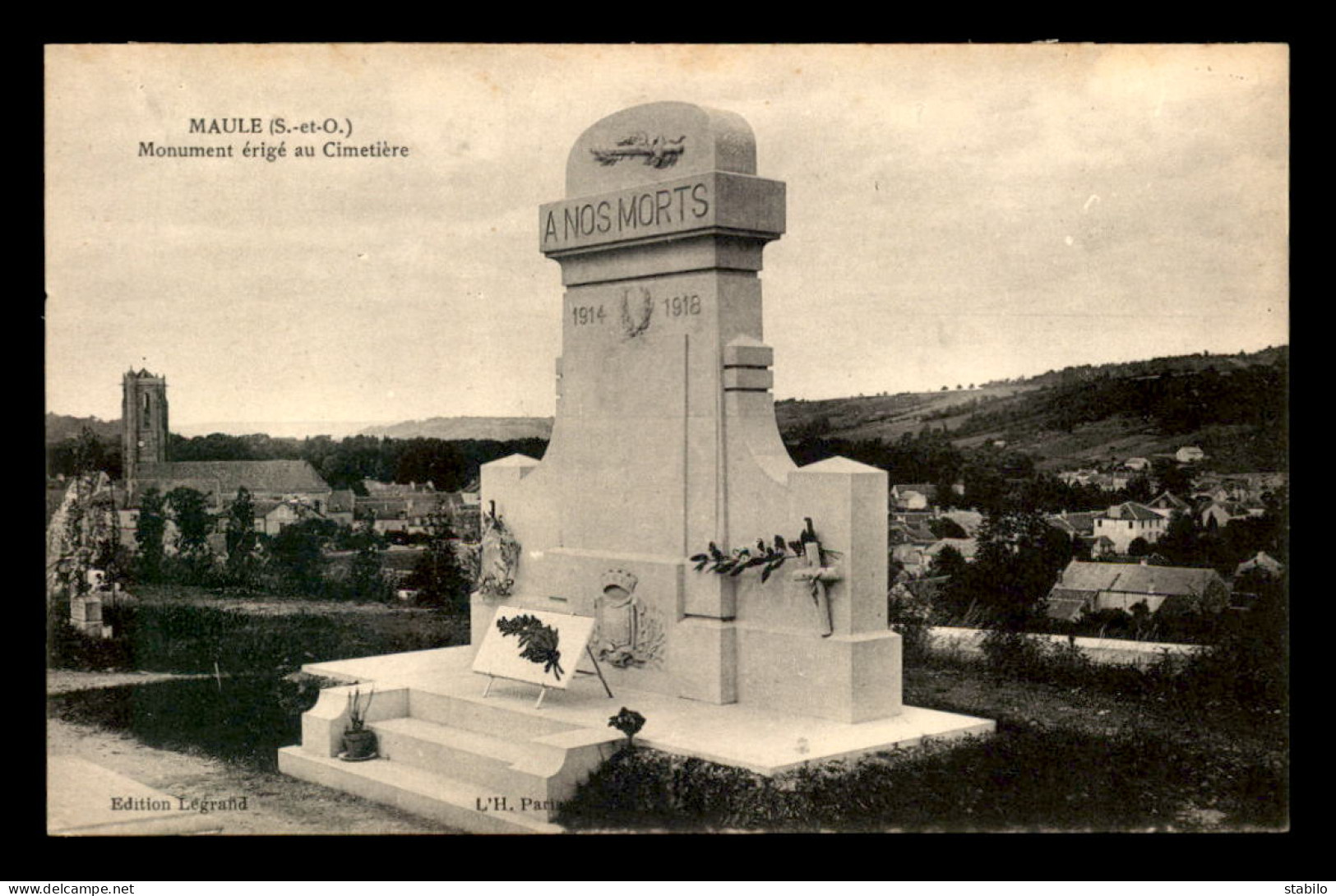 78 - MAULE - LE MONUMENT AUX MORTS  - Maule