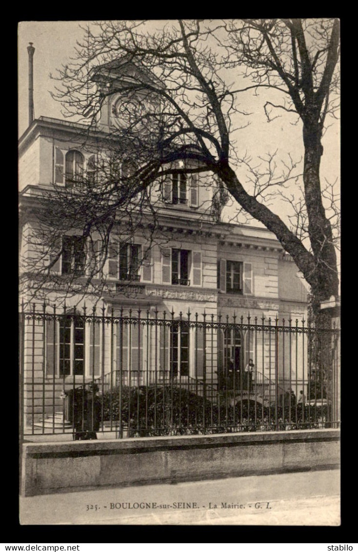 92 - BOULOGNE - LA MAIRIE - Boulogne Billancourt