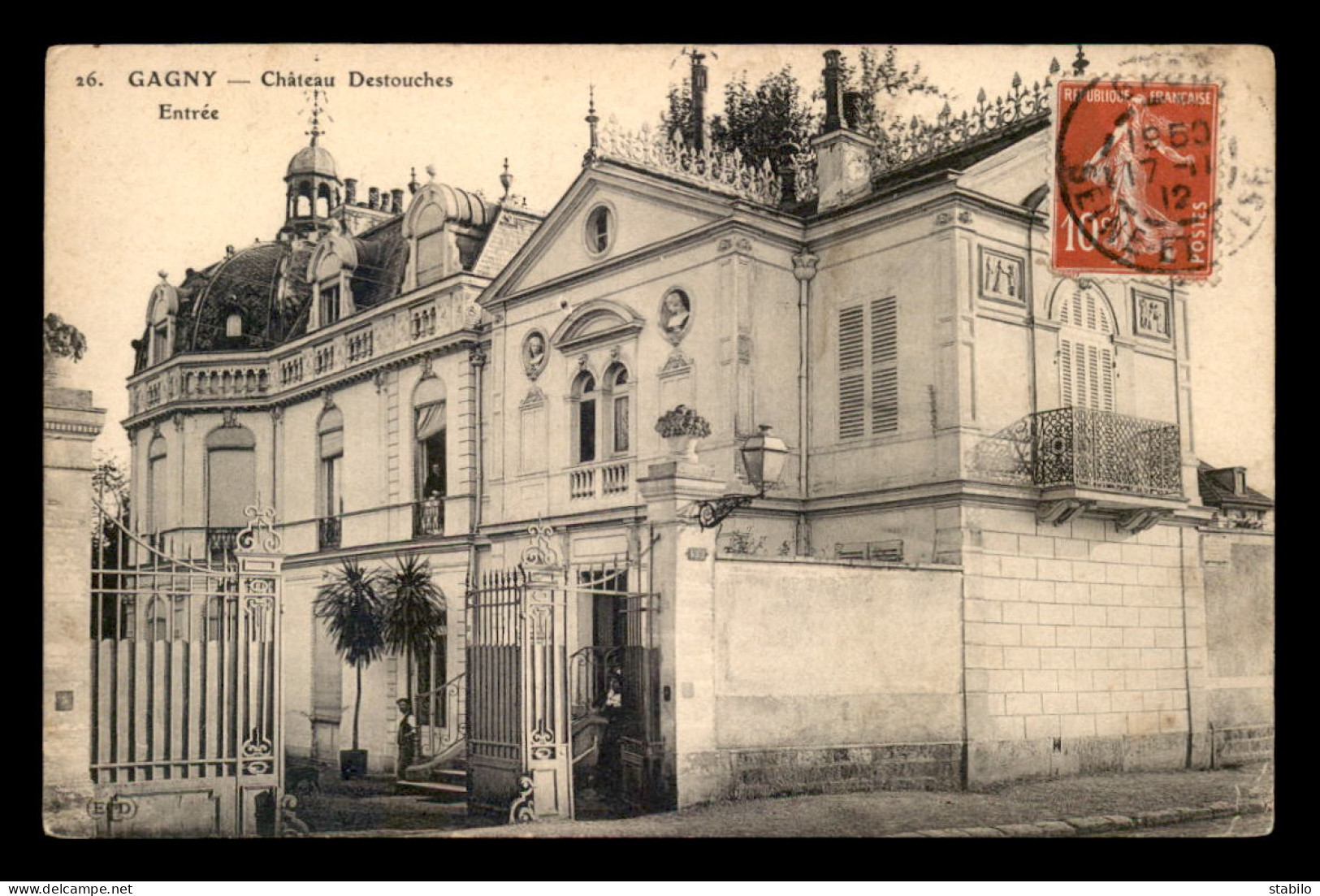 93 - GAGNY - CHATEAU DESTOUCHES - Gagny