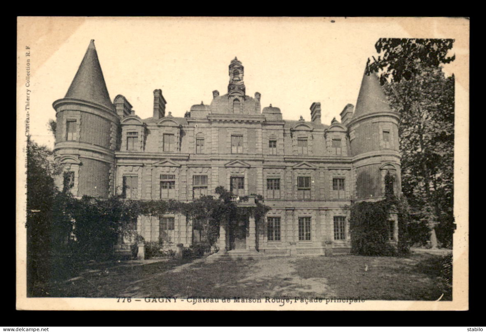 93 - GAGNY - CHATEAU DE MAISON ROUGE - Gagny