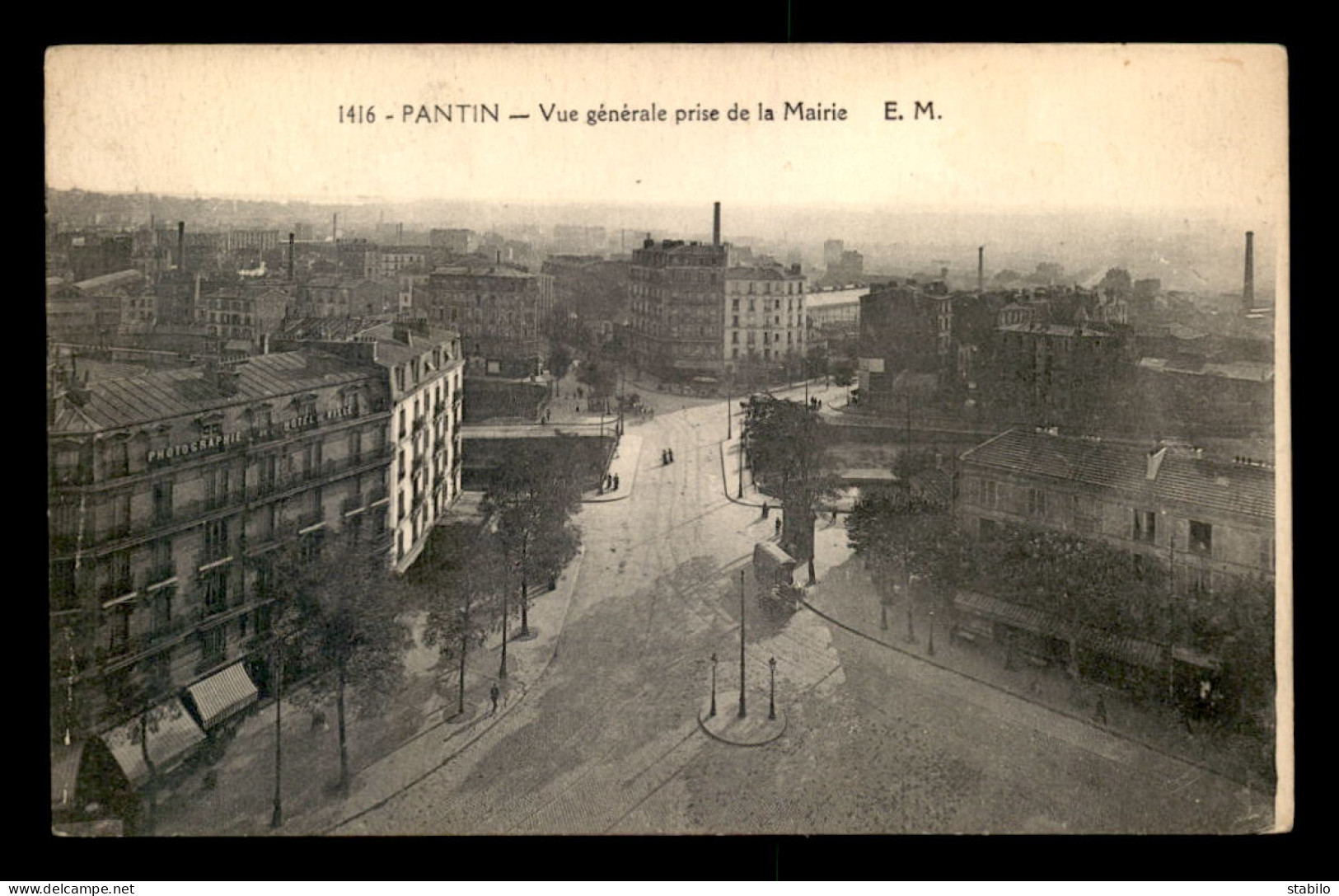 93 - PANTIN - VUE PRISE DE LA MAIRIE - Pantin