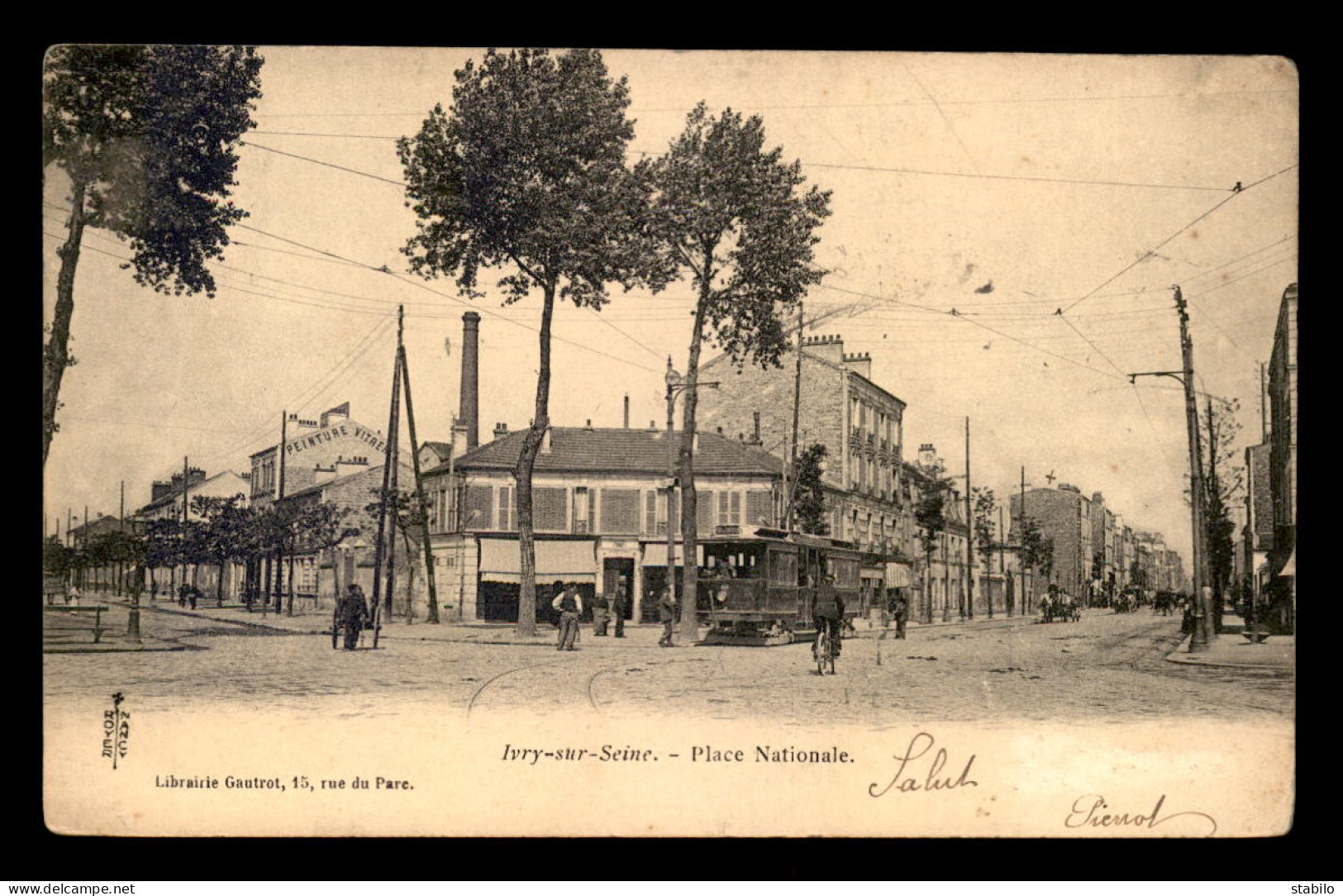 94 - IVRY-SUR-SEINE - PLACE NATIONALE - TRAMWAY - Ivry Sur Seine