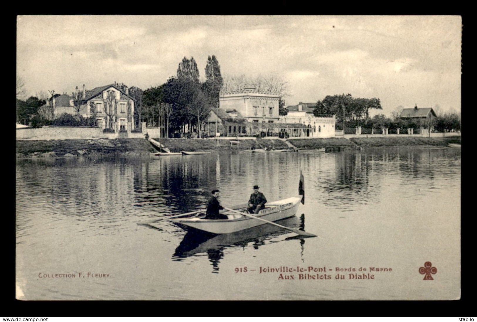 94 - JOINVILLE-LE-PONT - BORDS DE MARNE - AUX BIBELOTS DU DIABLE - EDITEUR F. FLEURY - Joinville Le Pont