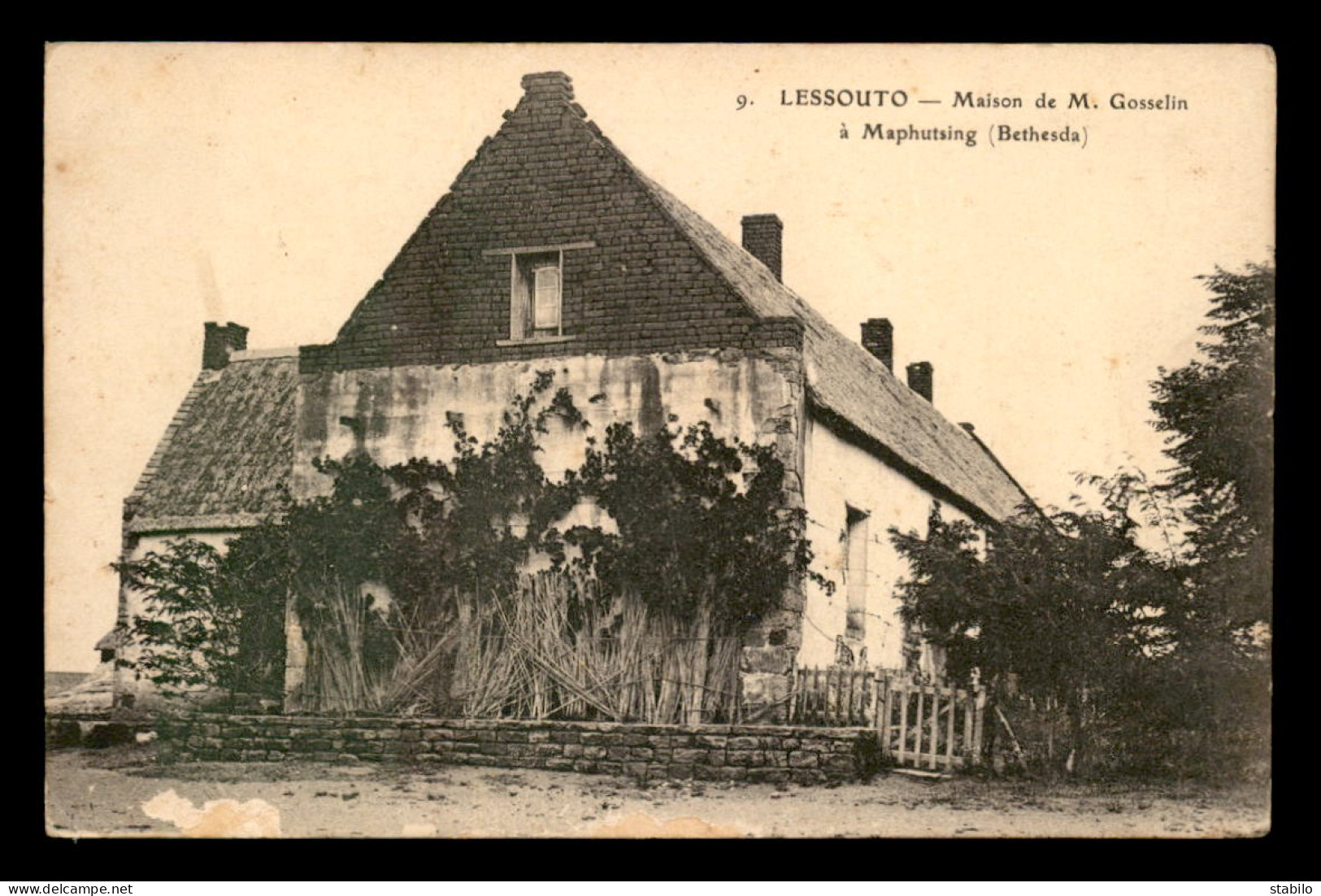 LESOTHO - MAPHUTSING - MAISON DE M. GOSSELIN - Lesotho