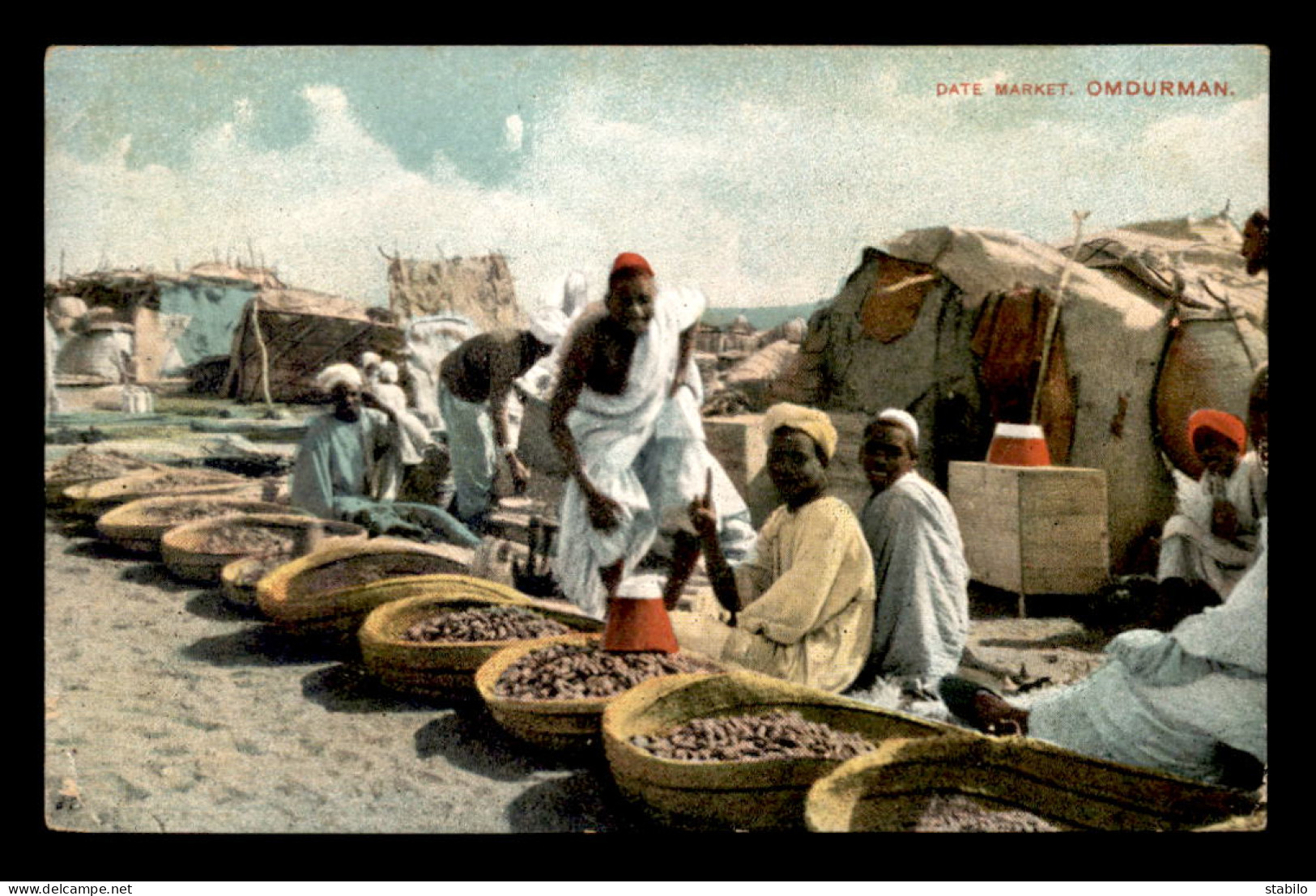 SOUDAN - OMDURMAN - DATE MARKET - Soudan