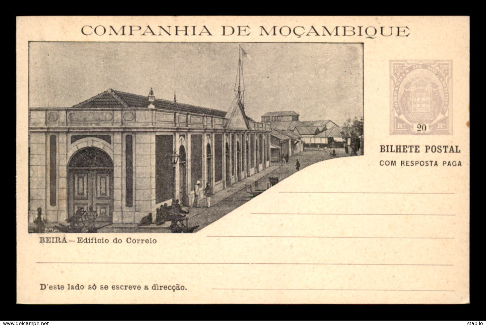 MOZAMBIQUE - BEIRA - CARTE LETTRE - Mozambique