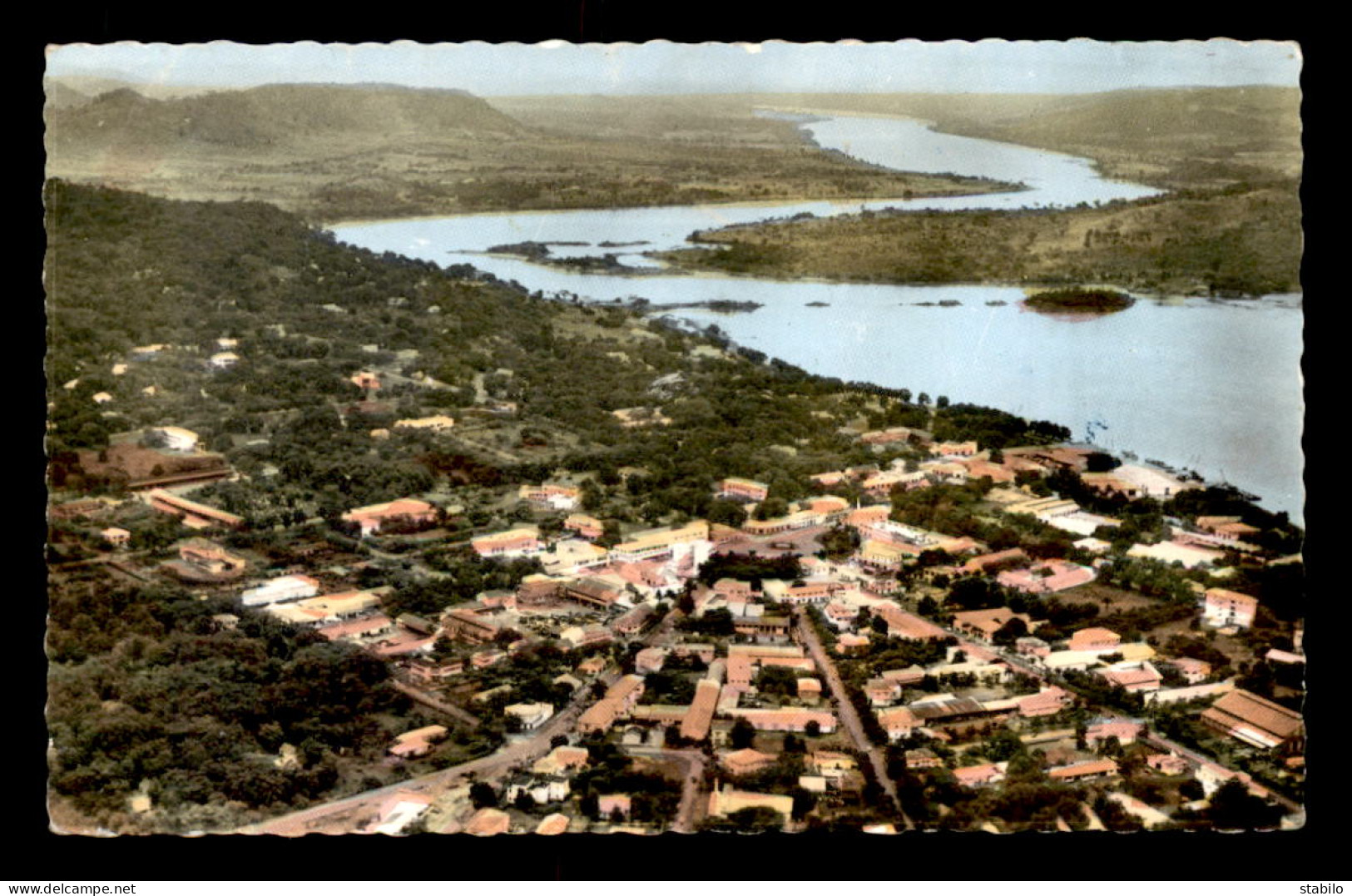 REPUBLIQUE CENTRE AFRICAINE - BANGUI - VUE AERIENNE - Centraal-Afrikaanse Republiek