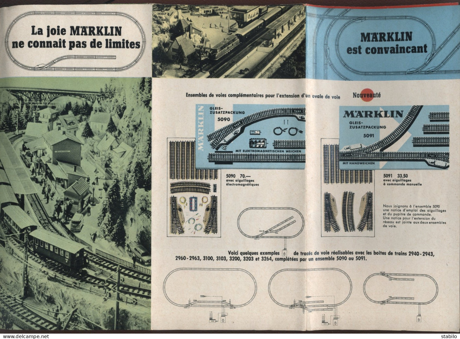 MARKLIN - DEPLIANT 1966/67 - French