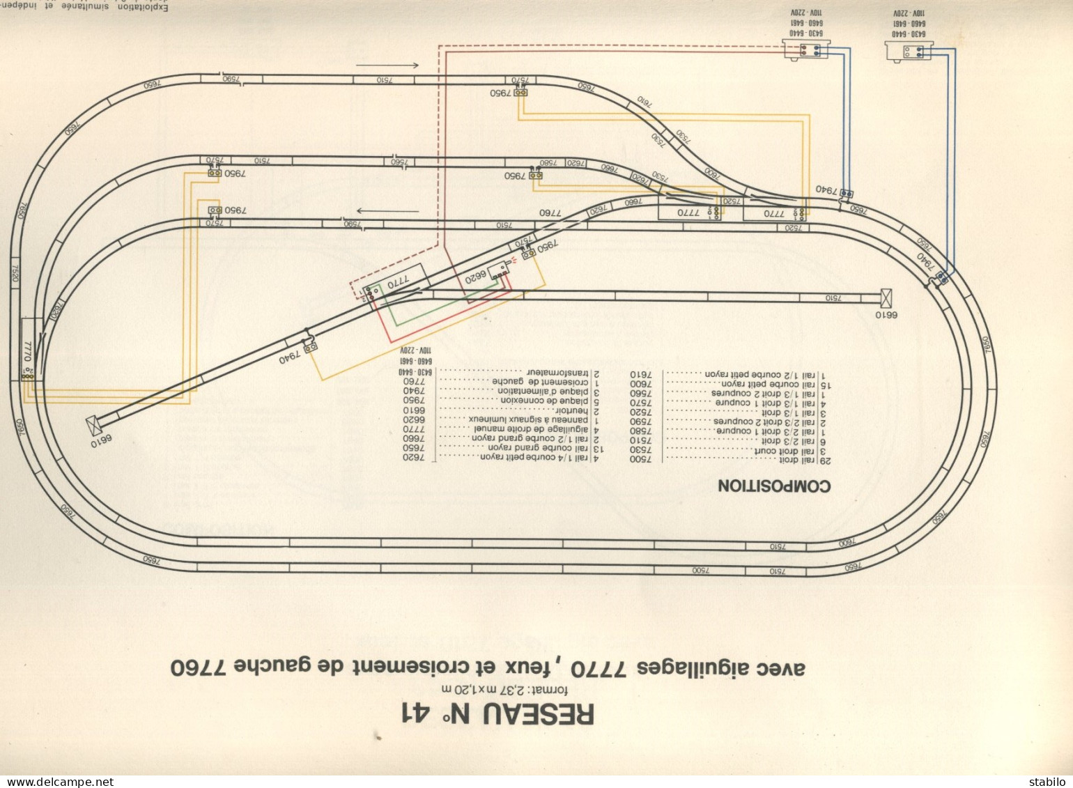 HORNBY-ACHO  28 PLANS DE RESEAUX - Francés