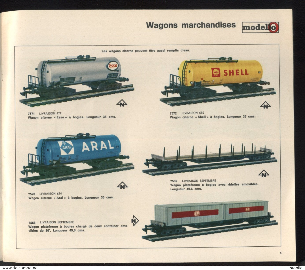 RIVAROSSI  - LIVRET  1970/1971 - French