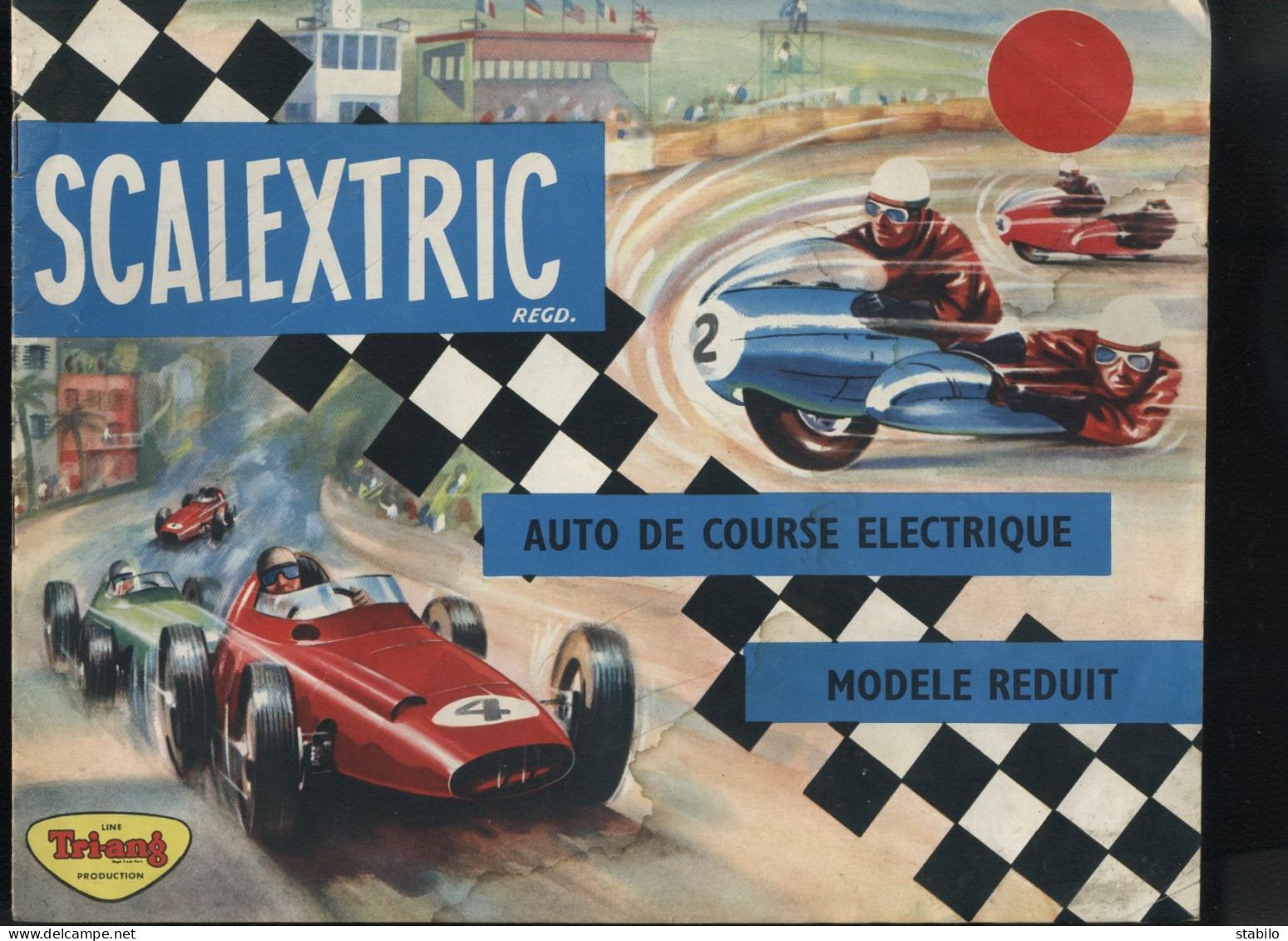 SCALEXTRIC - AUTO DE COURSE ELECTRIQUE MODELE REDUIT - Kataloge & Prospekte