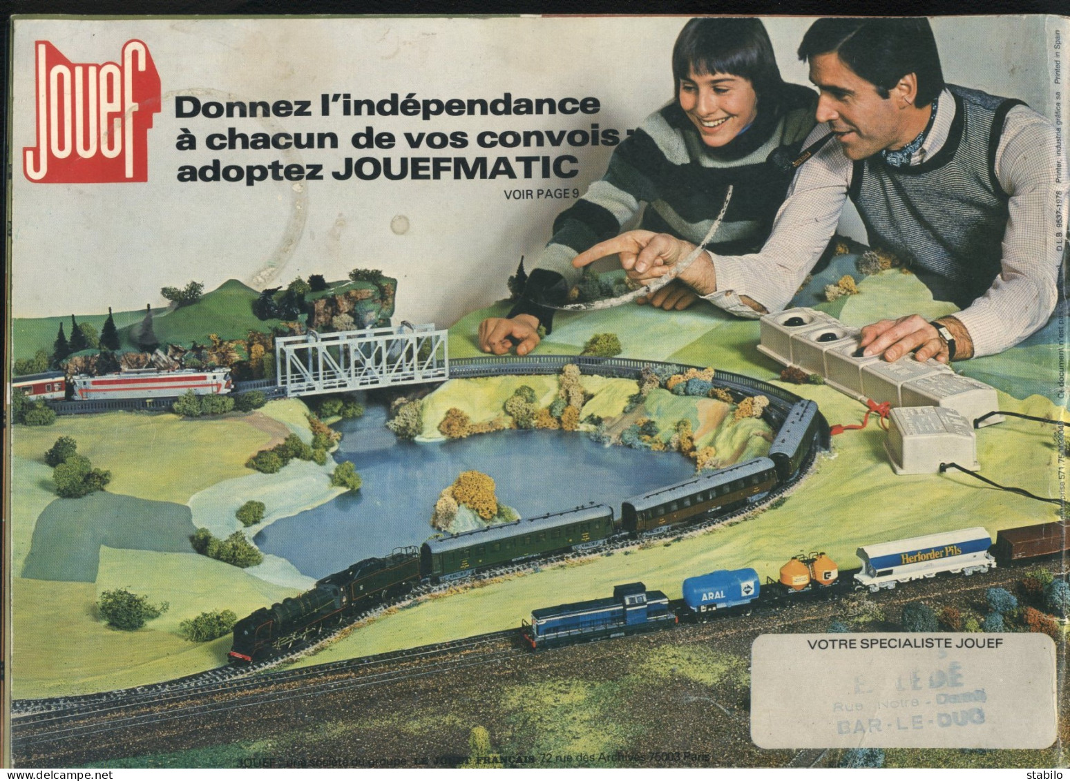 JOUEF - CATALOGUE 1978/1979 - Français