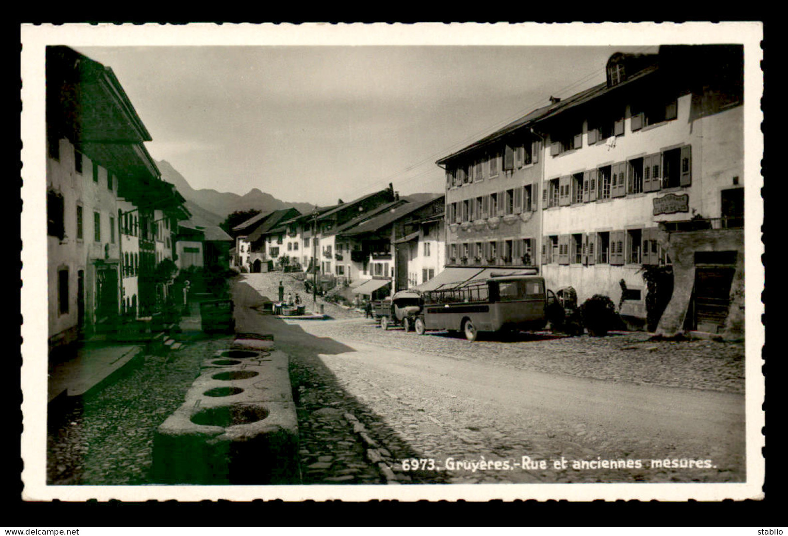 SUISSE - GRUYERES - RUE ET ANCIENNES MESURES - Autres & Non Classés