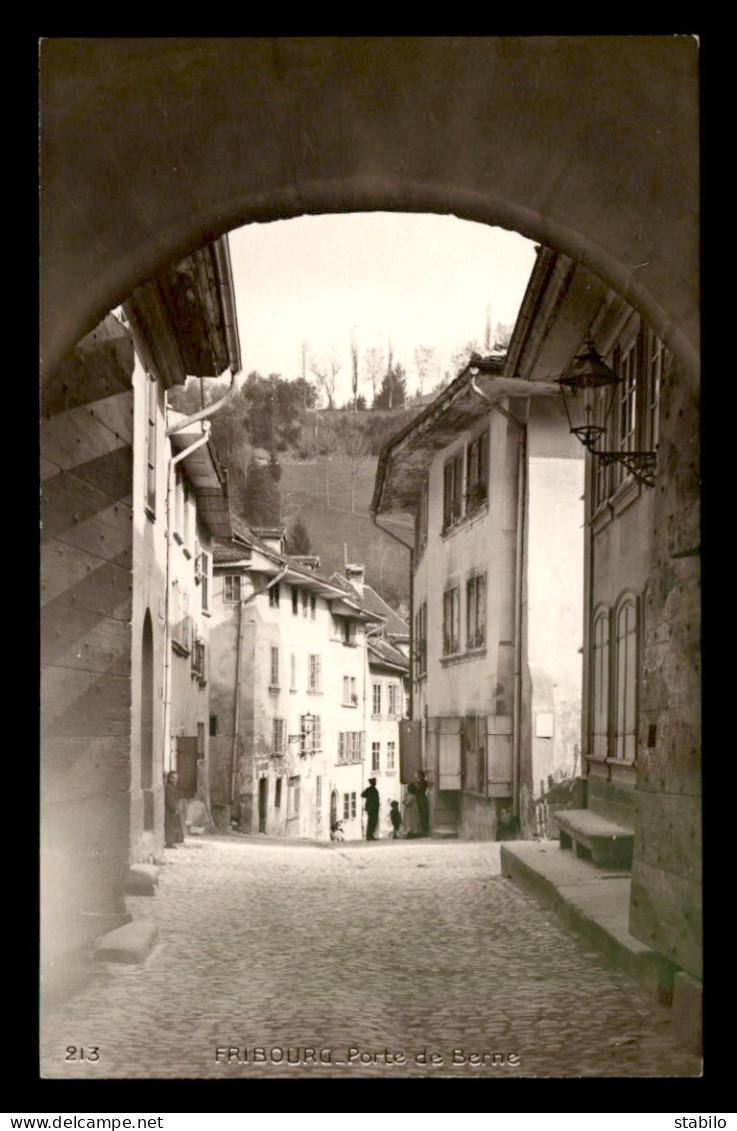 SUISSE - FRIBOURG - PORTE DE BERNE - Autres & Non Classés