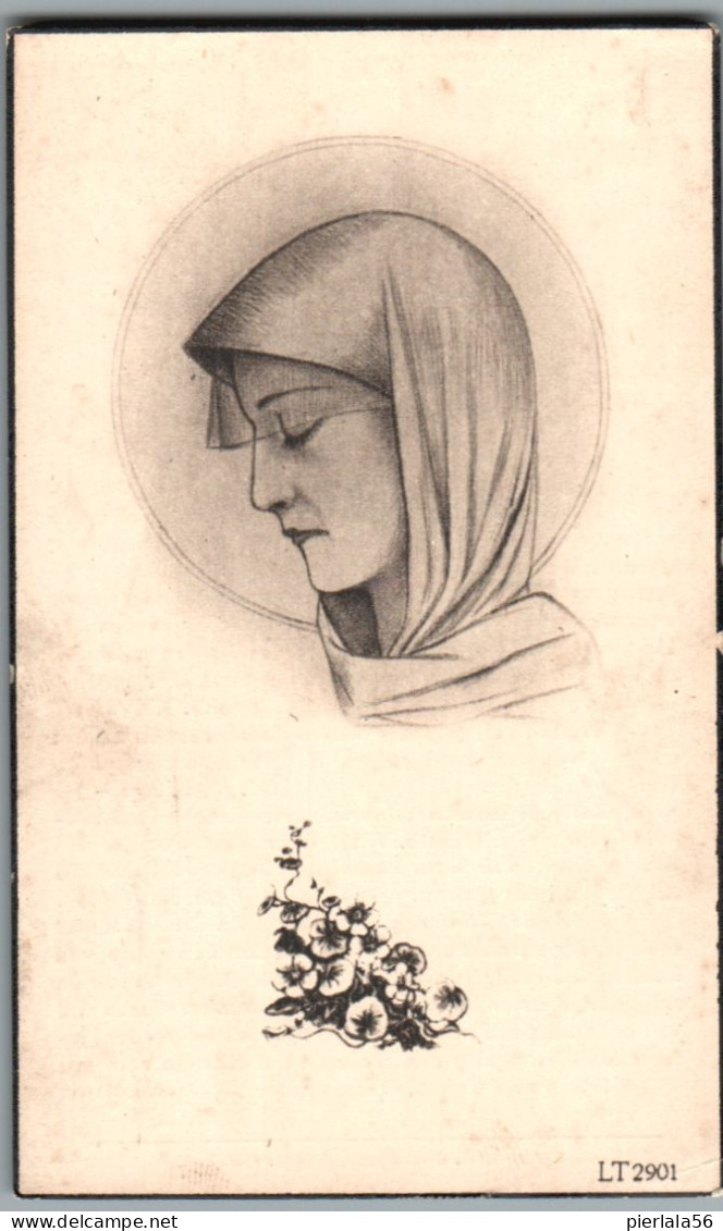 Bidprentje Woumen - Vandevenne Eudoxie Marie (1874-1940) - Devotion Images