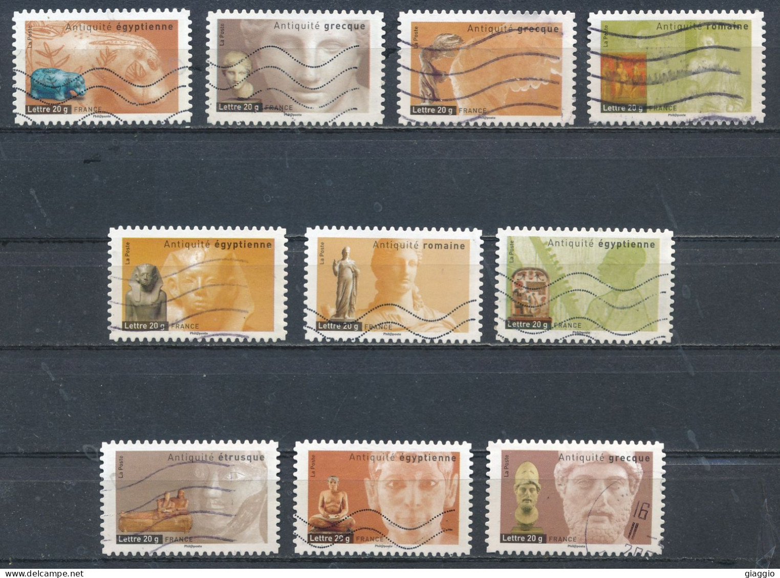 °°° FRANCE 2007 - Y&T N°4002/11 °°° - Used Stamps