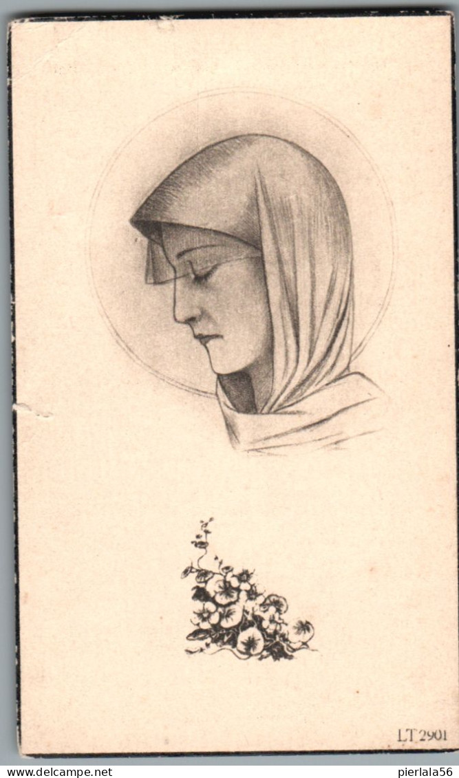 Bidprentje Wuustwezel - Wouters Joanna Maria (1866-1944) - Devotion Images