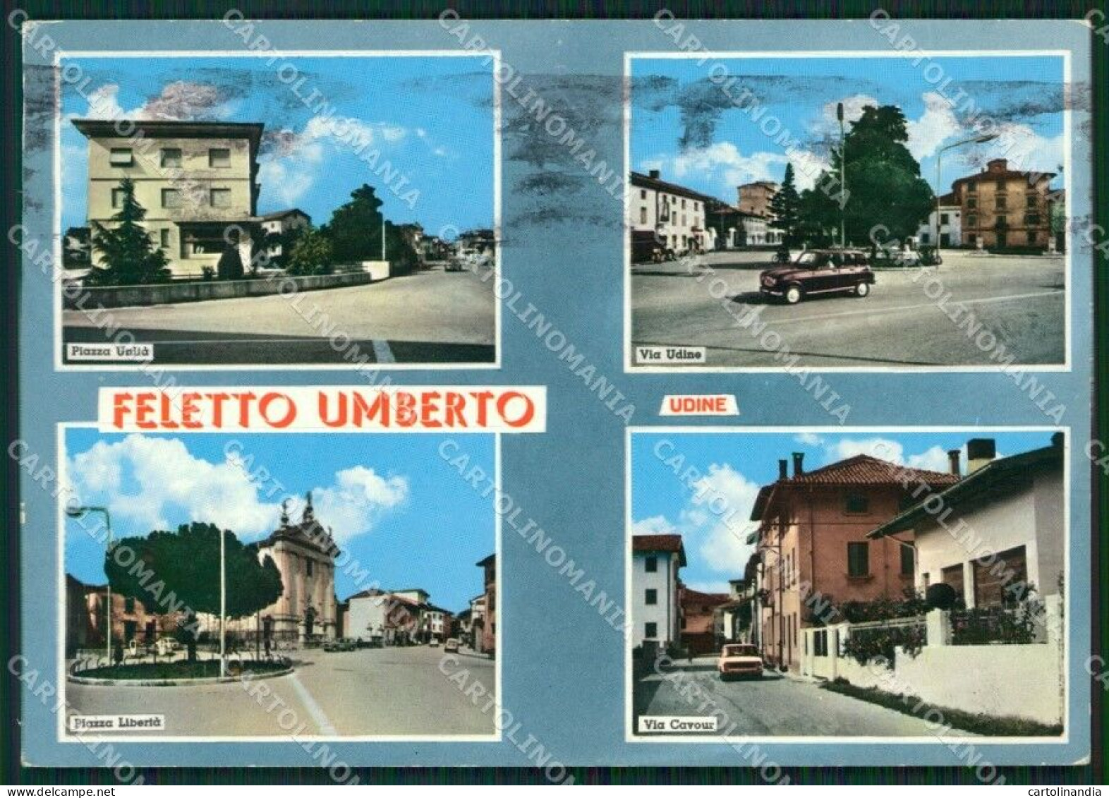 Udine Tavagnacco Feletto Umberto Foto FG Cartolina ZKM8208 - Udine