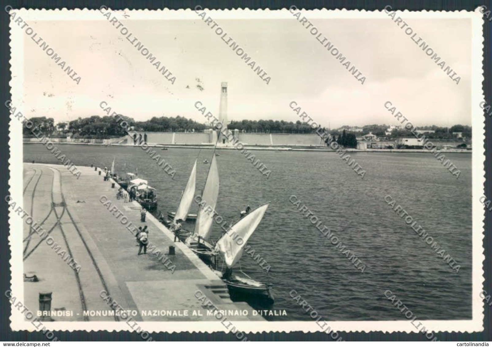 Brindisi Città Marinaio Foto FG Cartolina ZF6181 - Brindisi