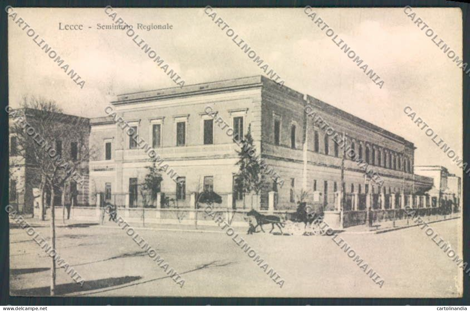 Lecce Città ABRASA Cartolina ZF1923 - Lecce