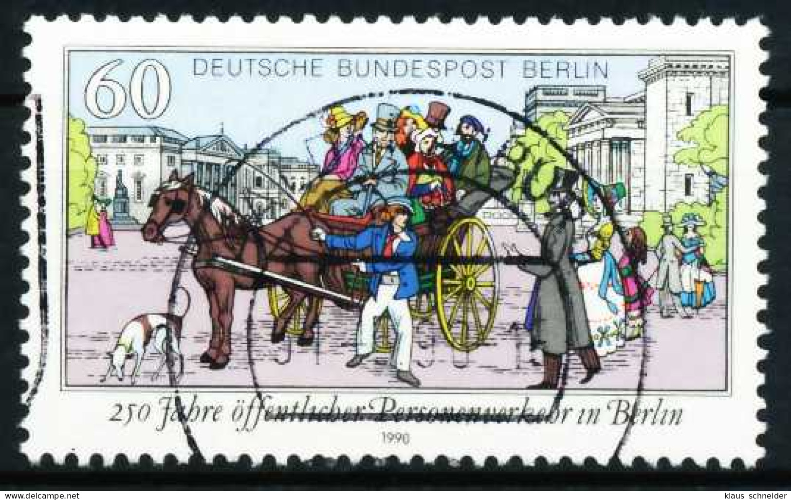 BERLIN 1990 Nr 861 Zentrisch Gestempelt X62A016 - Used Stamps