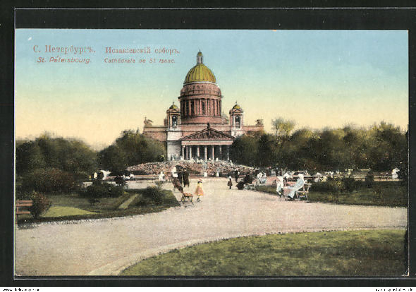 AK St. Pétersbourg, Cathédrale De St. Isaac  - Russie