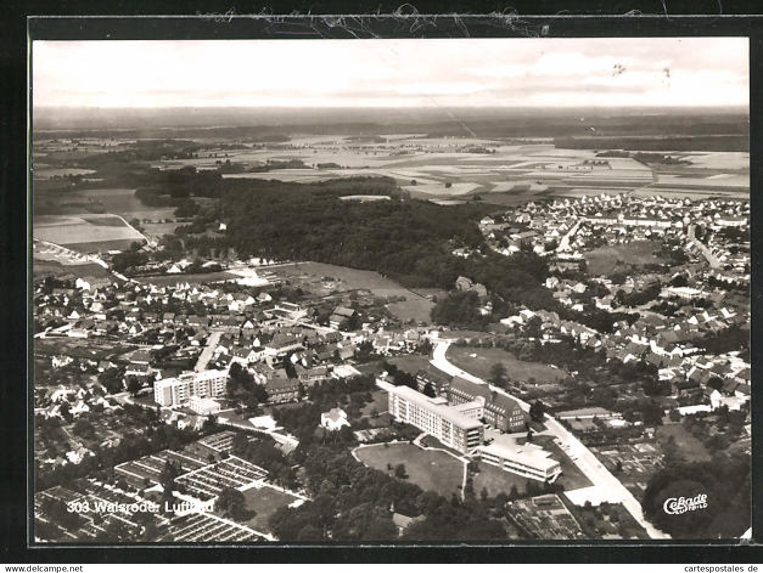 AK Walsrode, Fliegeraufnahme Des Ortes  - Walsrode