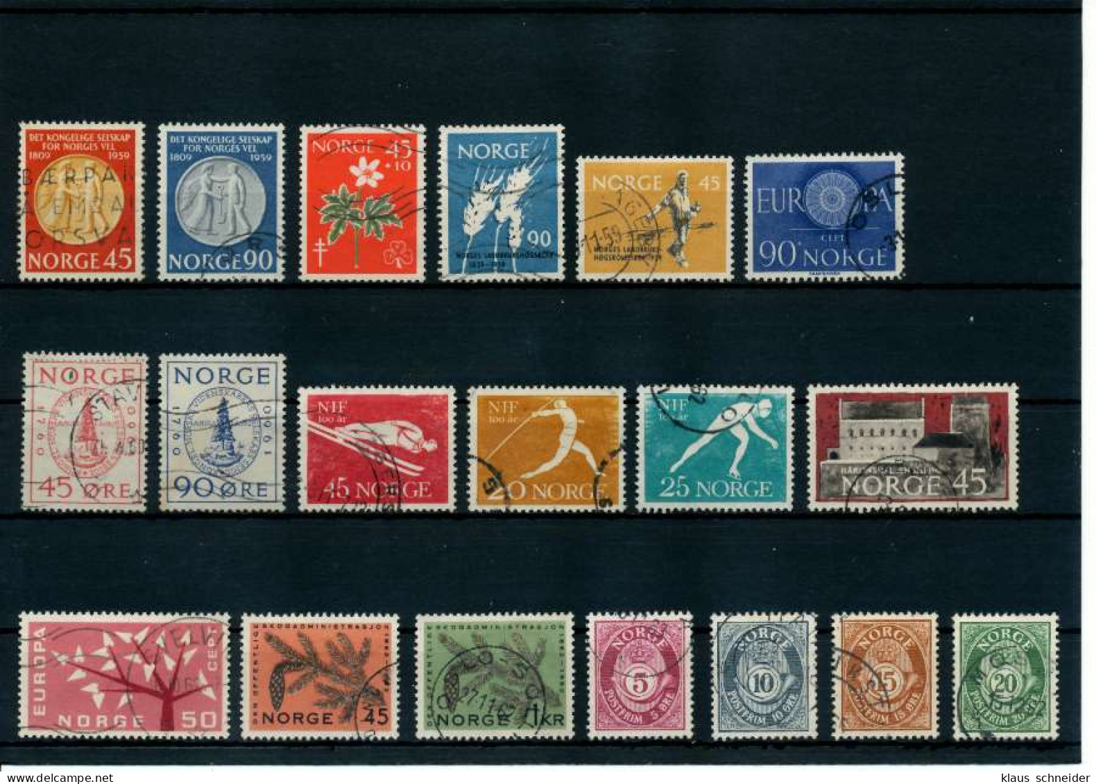 NORWEGEN Nr - Gestempelt LO X919CA2 - Collections