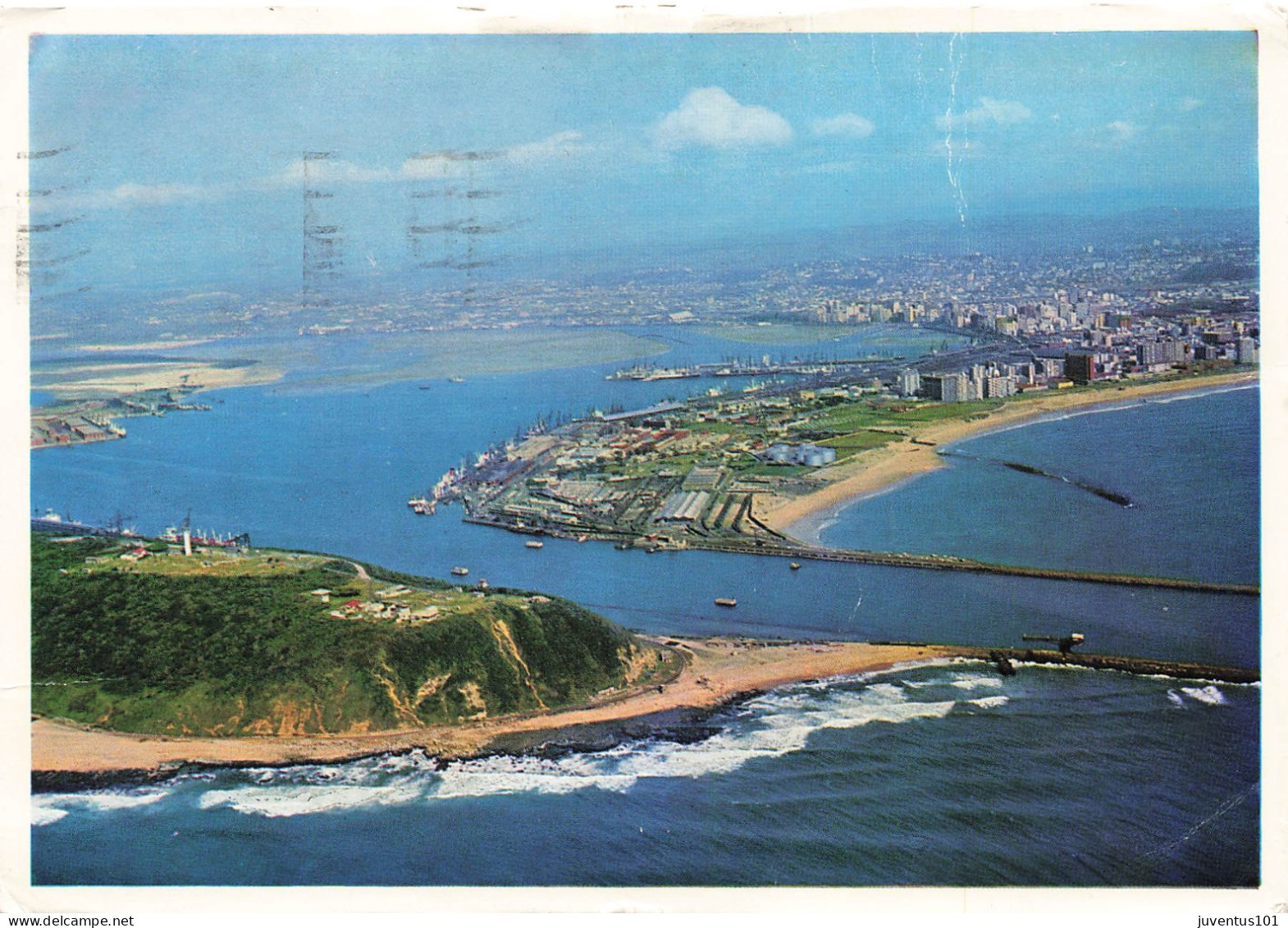 CPSM Durban's Famous Bluff And Entrance To The Harbour-RARE-Timbre       L2854 - Südafrika