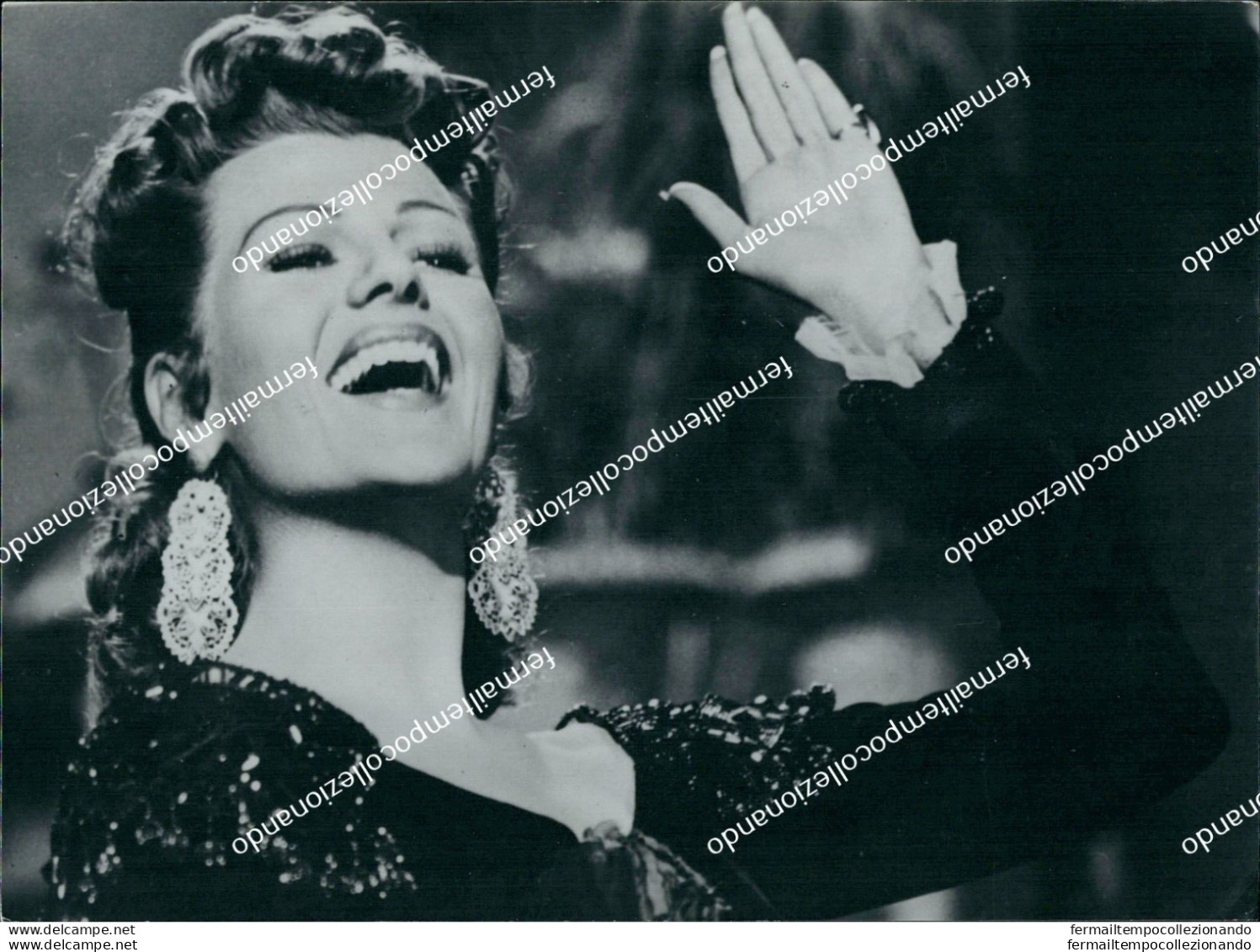 Fo2884 Foto Originale Rita Hayworth Attrice Actress  Movie Star Film - Sonstige & Ohne Zuordnung