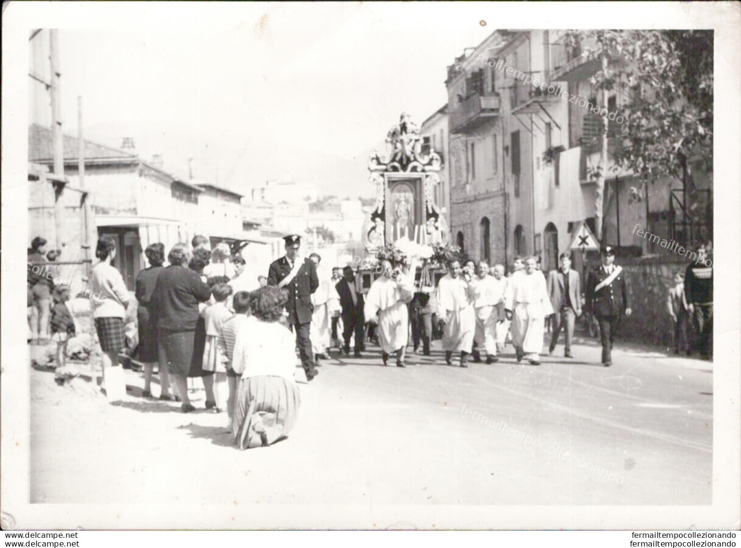 Al33 Foto Priverno Processione 1964 Provincia Di Latina - Latina