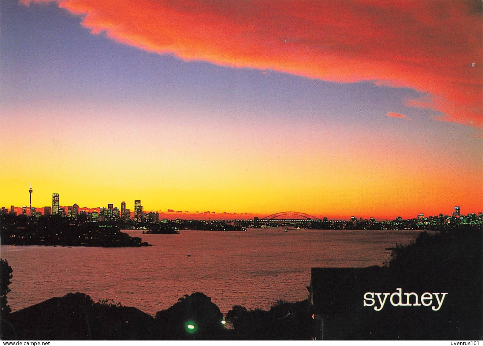 CPSM Sydney-Sunset-Beau Timbre       L2854 - Sydney