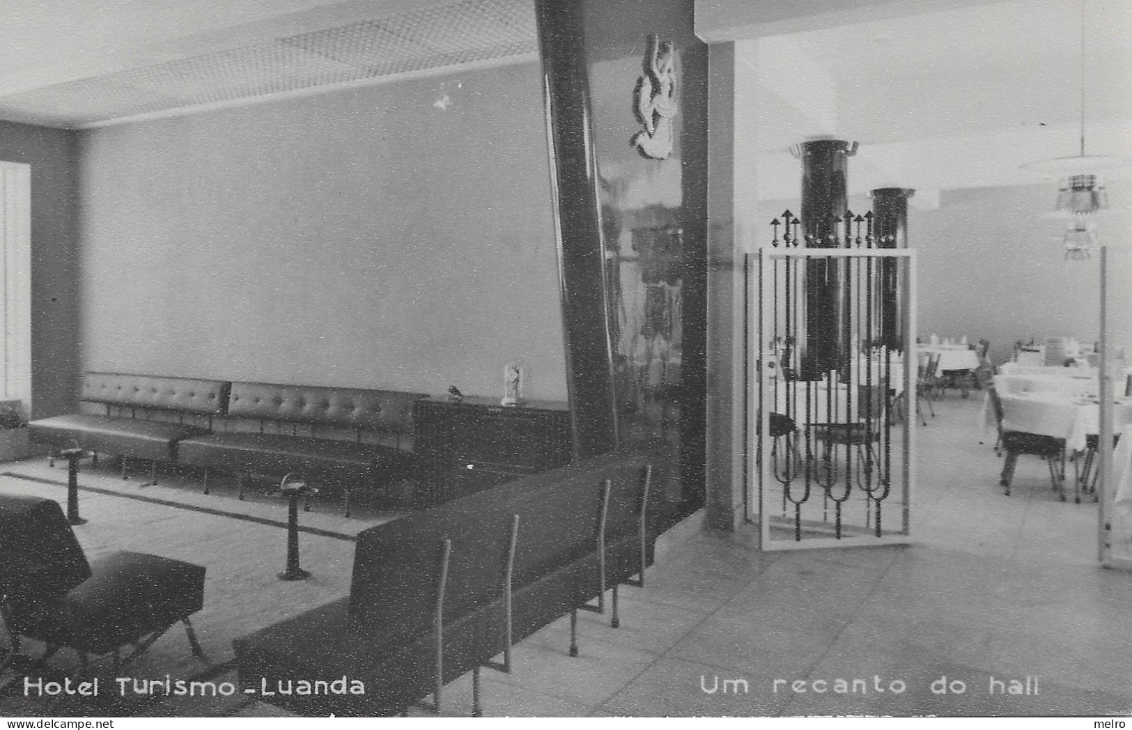 Angola Ex. Colónia Portuguesa - Luanda - Hotel Turismo -Um Recanto Do Hall. - Autres & Non Classés