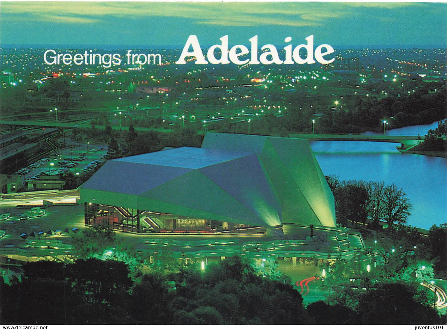 CPSM Greetings From Adelaide-Beau Timbre       L2854 - Adelaide