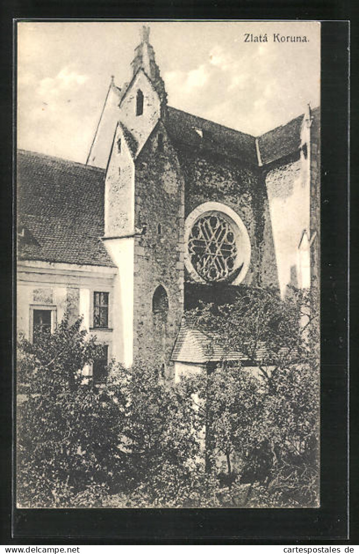 AK Zlatá Koruna, Kostel  - Tchéquie