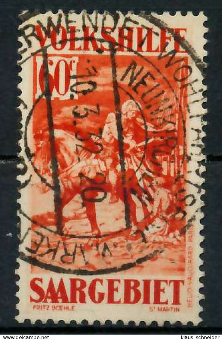 SAARGEBIET 1931 Nr 152 Gestempelt Gepr. X7B0DEE - Used Stamps