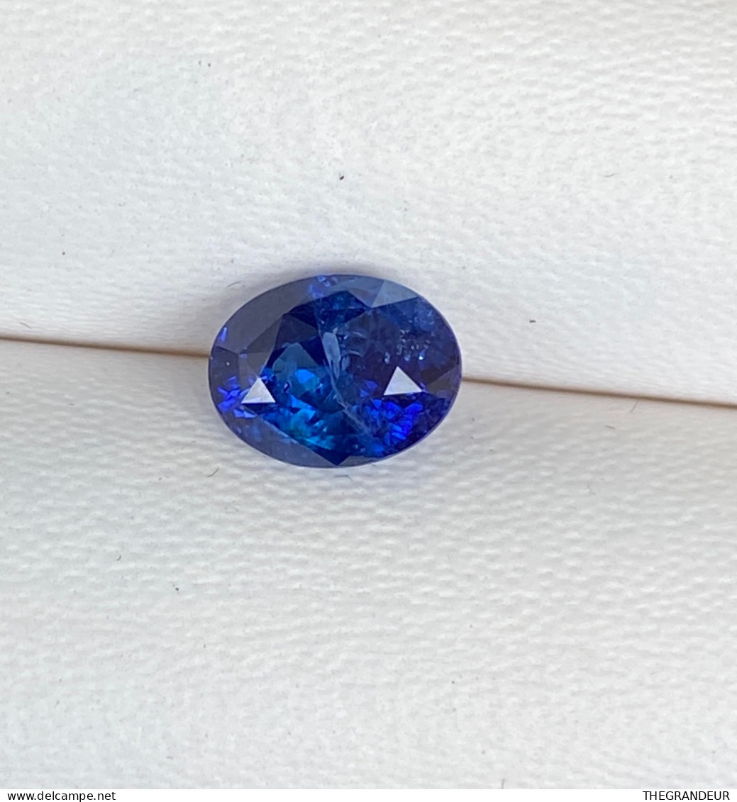 Royal Blue Sapphire 2.43 Carat Oval Shape From Sri Lanka - Saffier