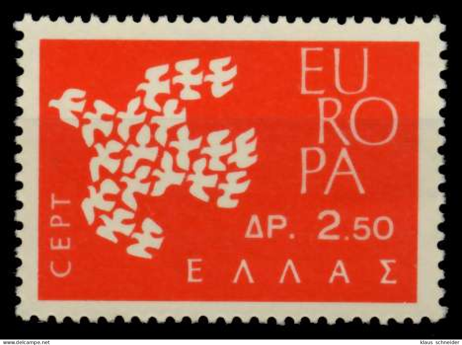 GRIECHENLAND 1961 Nr 775 Postfrisch SA1D8D2 - Unused Stamps