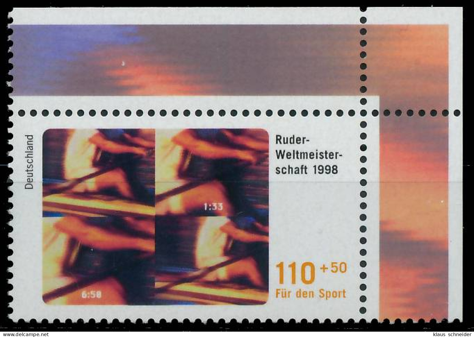 BRD BUND 1998 Nr 1970 Postfrisch ECKE-ORE X34ACEA - Unused Stamps