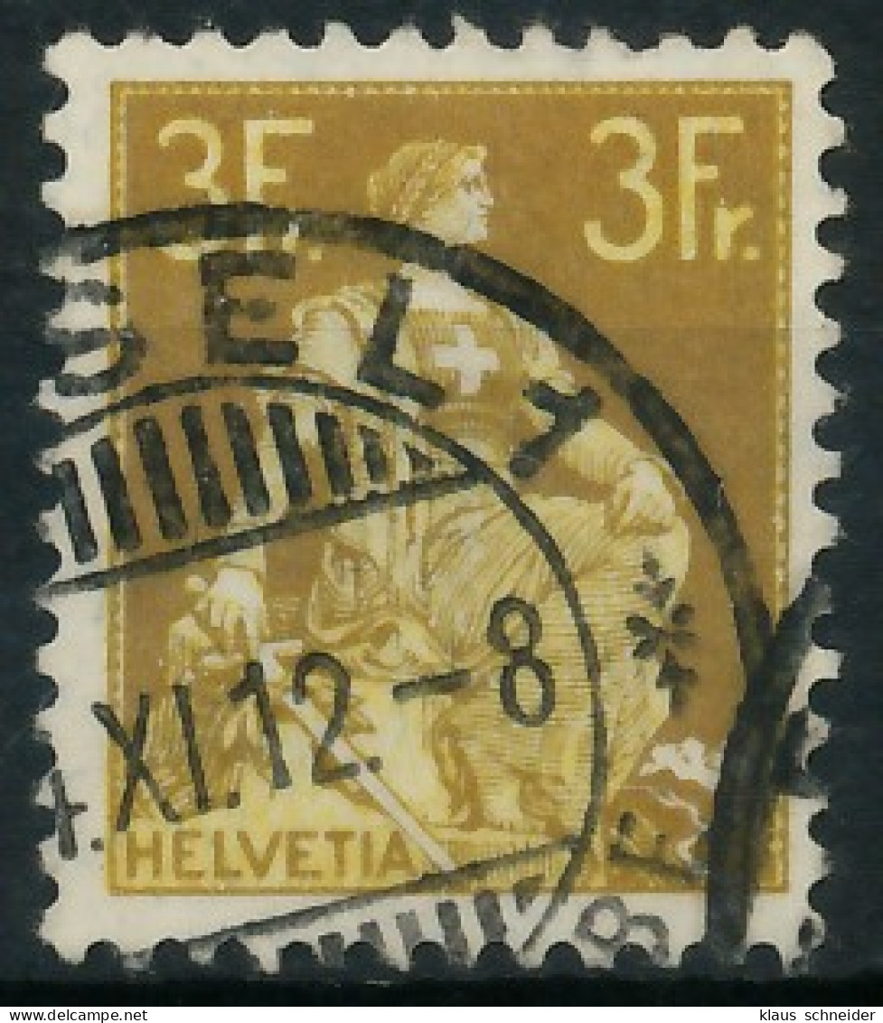 SCHWEIZ 1908 Nr 110 Gestempelt X37B3AE - Oblitérés