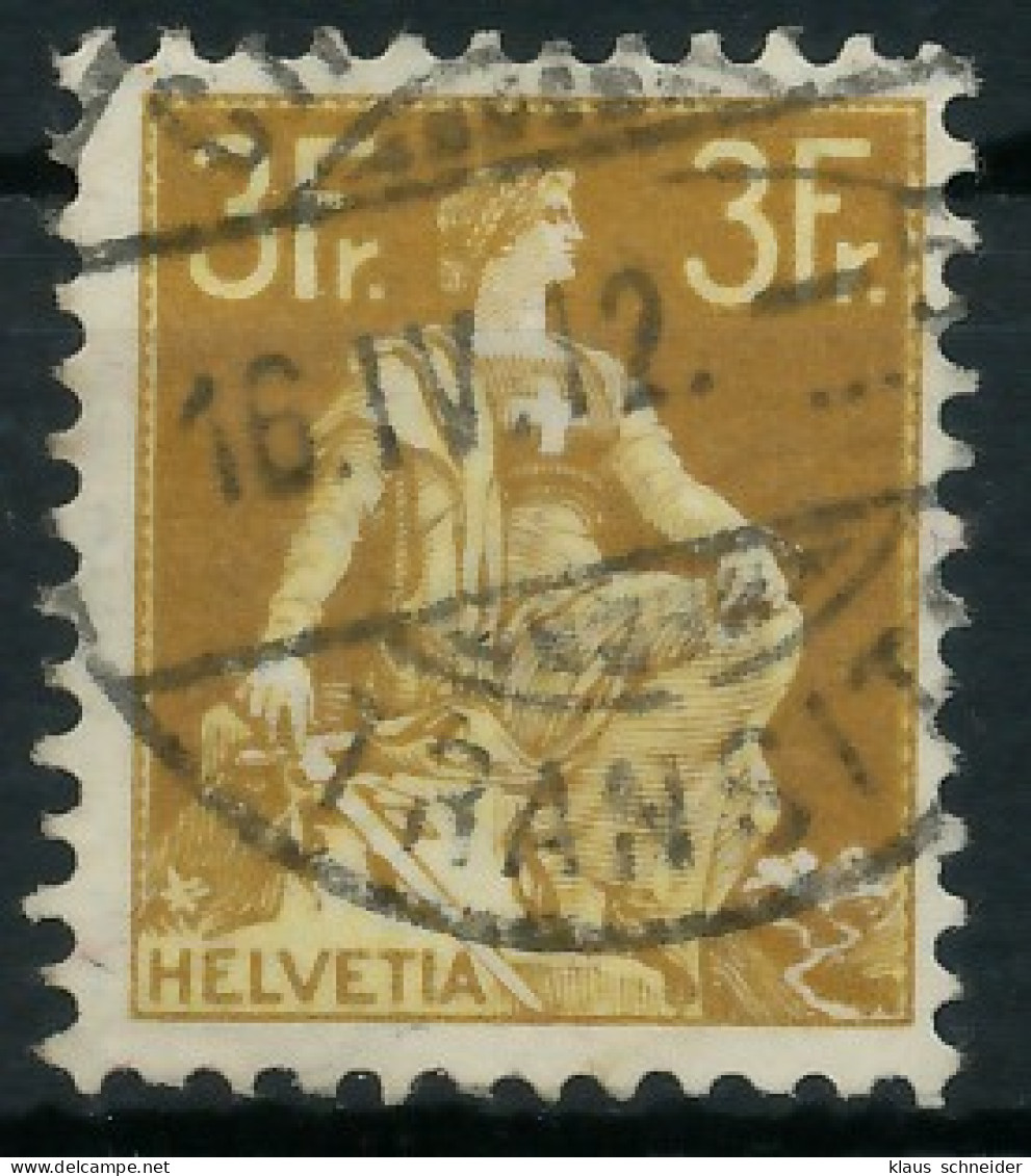 SCHWEIZ 1908 Nr 110 Gestempelt X37B3BA - Usados