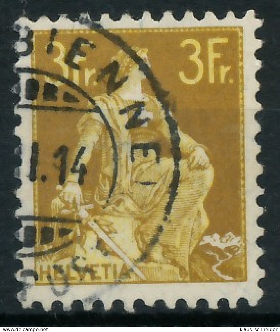 SCHWEIZ 1908 Nr 110 Gestempelt X37B3C2 - Oblitérés