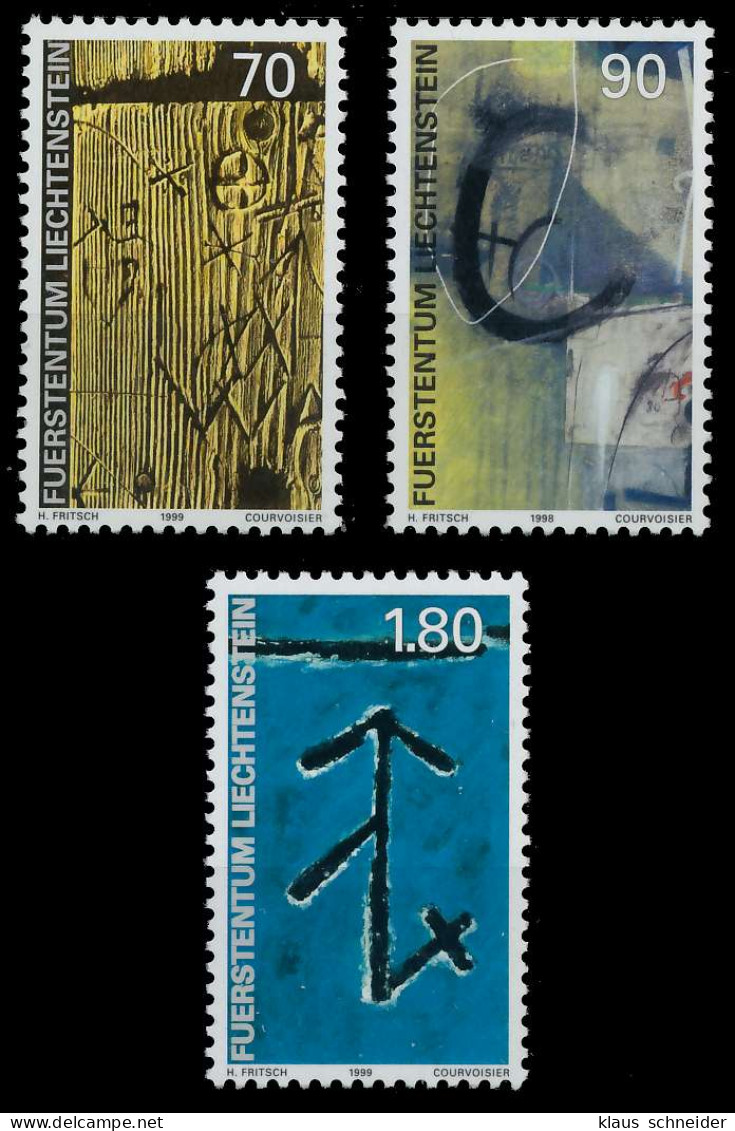 LIECHTENSTEIN 1999 Nr 1220-1222 Postfrisch SEE19F2 - Unused Stamps